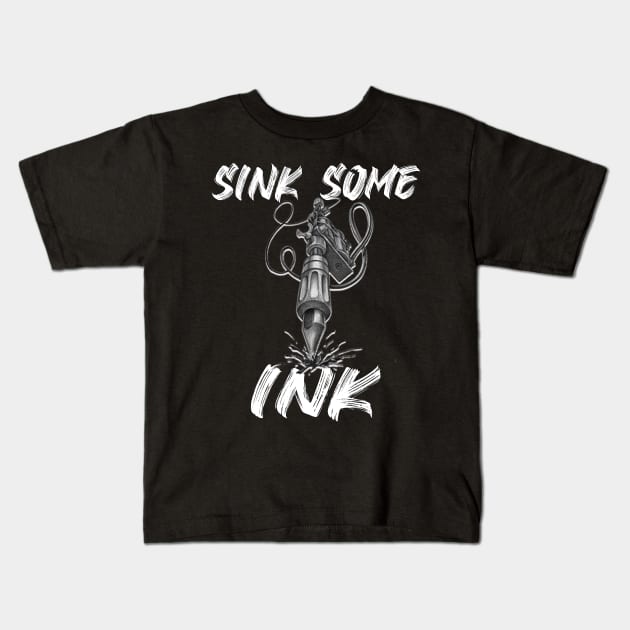 Sink Ink Kids T-Shirt by Ink and Steel